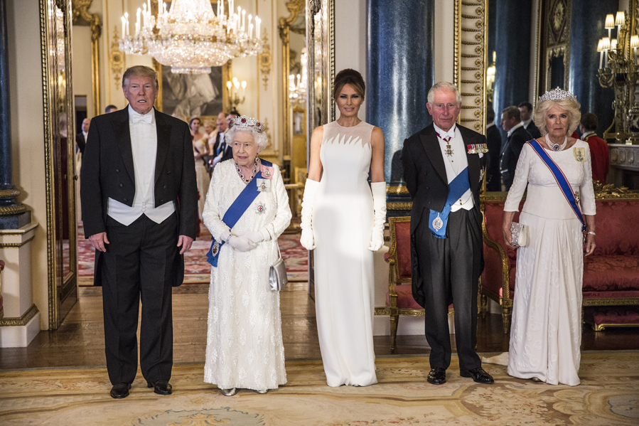 La primera dama ha dejado sin palabras en el banquete que la Reina...