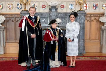 El Rey Felipe VI, investido caballero de la Orden de la Jarretera en Londres