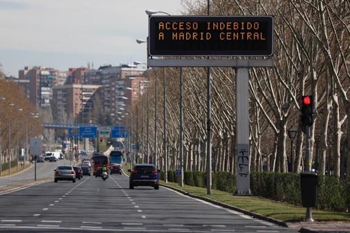 El Ayuntamiento de Madrid dejará de multar por acceder a "Madrid Central" el próximo 1 de julio 15608590125562