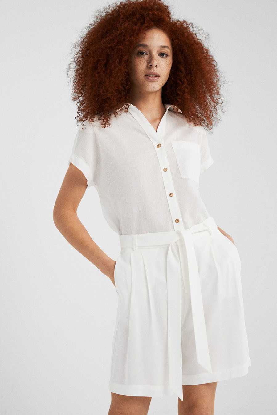 Produktbild von SPRINGFIELD Damen Bermuda - Bequeme Baumwoll Shorts