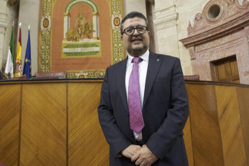 El juez Serrano, en la constitucin del Parlamento andaluz