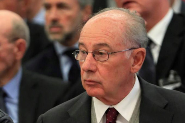 El ex vicepresidente del Gobierno Rodrigo Rato en el juicio por el...