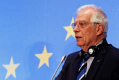 El ministro de Exteriores en funciones, Josep Borrell.