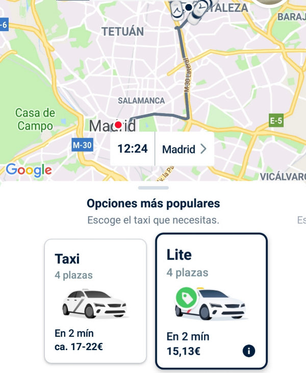 Dar bolígrafo de ultramar MyTaxi se convierte en Free Now y ofrece viajes con precio cerrado en  Madrid | Motor