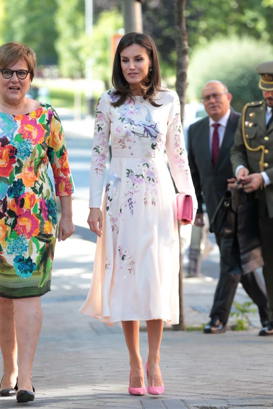 Letizia ha vuelto a sacar de su armario su vestido ms viral de Asos,...