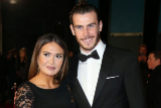 Gareth Bale y su ya esposa Emma Rhys-Jones en una imagen de archivo.