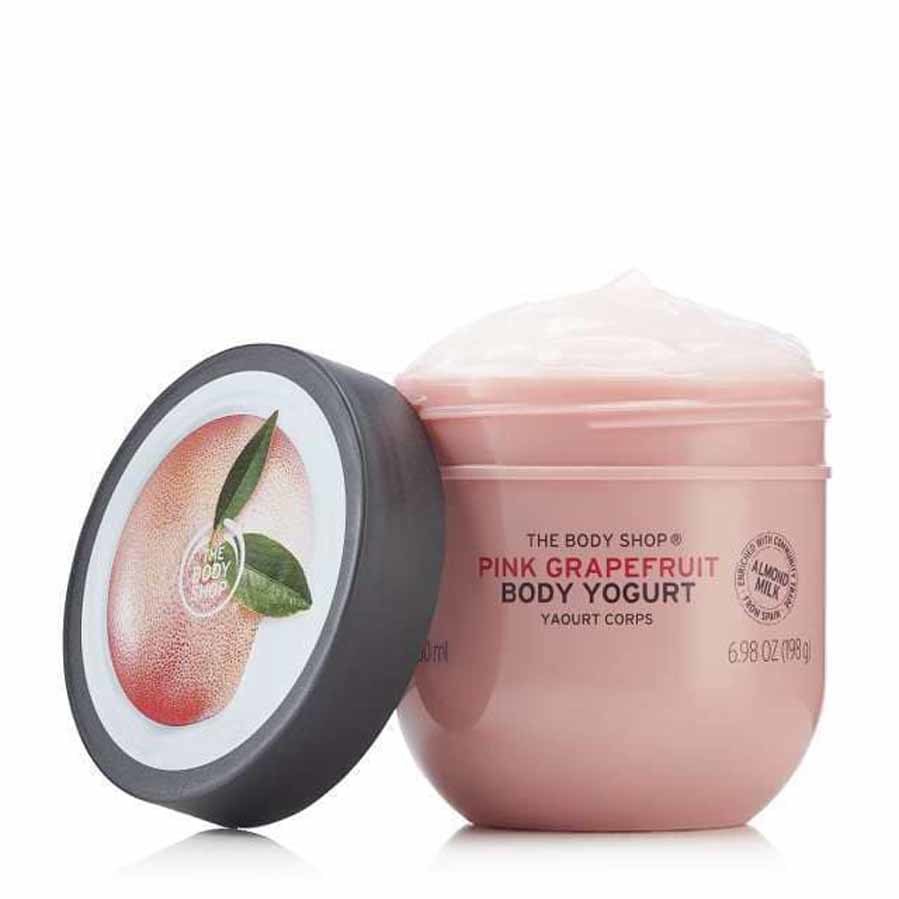 Crema corporal de absorcin rpida, body yogurt de pomelo rosa (10...