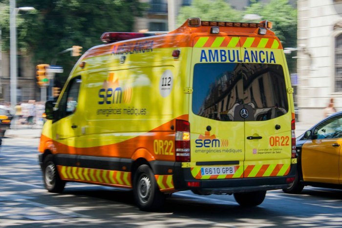 Una ambulancia del Sistema de Emergencias Mdicas.