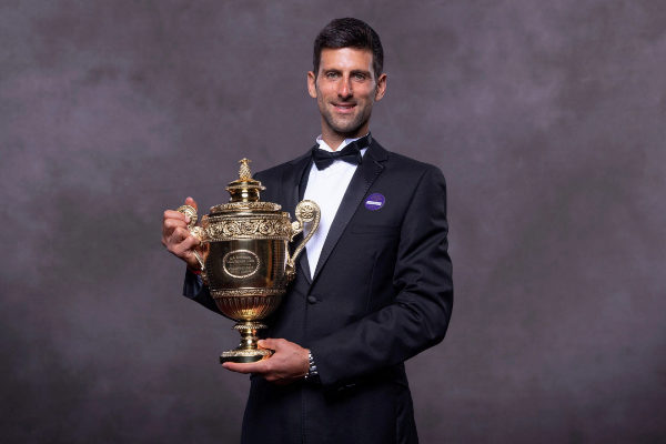 A handout picture released by the All England Lawn Tennis and Croquet...