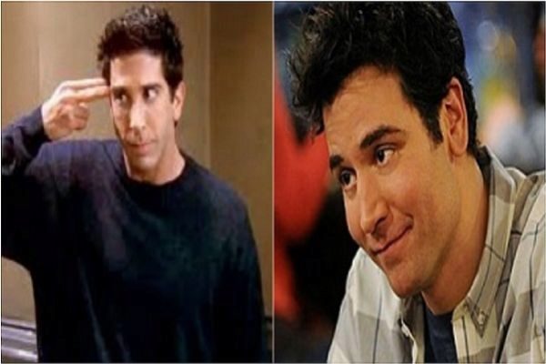 Ross Geller (Friends) y Ted Mosby (Como conoc a vuestra madre)
