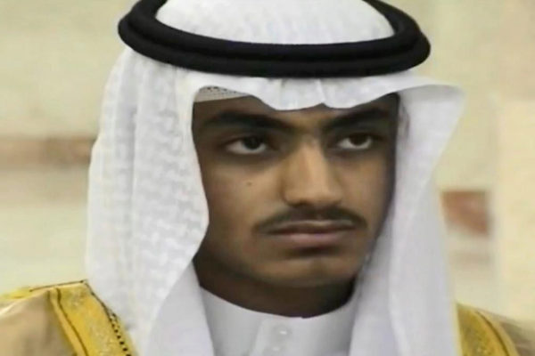 Hamza bin Laden, en una imagen de vídeo.