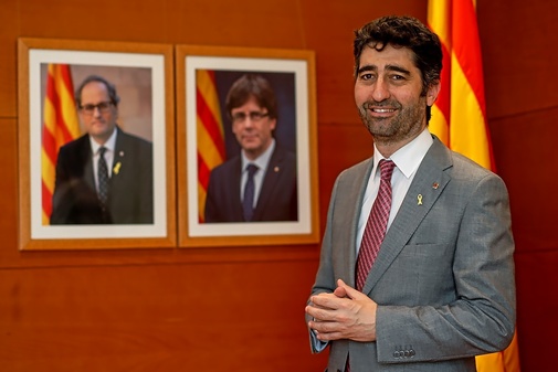 Jordi Puigner, consejero de Polticas Digitales de la Generalitat
