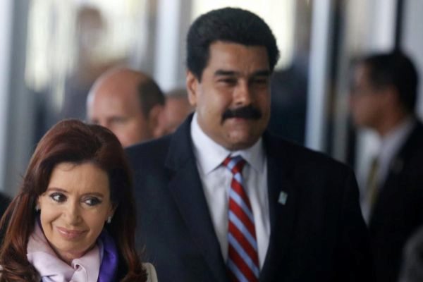 Cristina Fernndez de Kirchner y Nicols Maduro, en una imagen de...