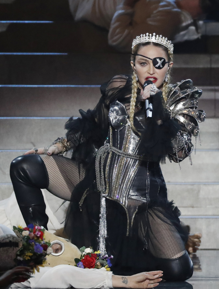 Madonna fue la gran protagonista del festival de Eurovisin celebrado...