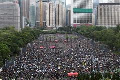 Otra ingente manifestacin opositora en Hong Kong redobla el desafo a Pekn