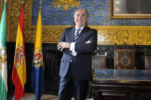 El alcalde de Algeciras, Jos Ignacio Landaluce