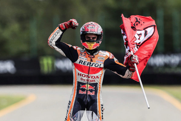 Brno (Czech Republic).- Spanish Moto GP rider Marc <HIT>Marquez</HIT>...