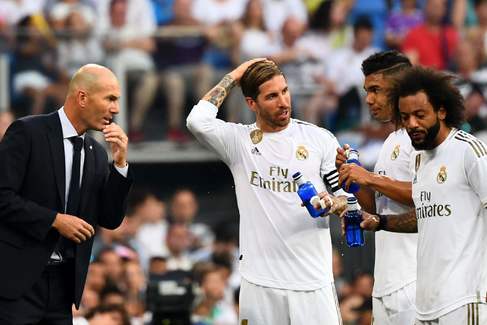 El enfado de Zidane: "Tenamos que haber mandado el baln a tomar por saco"