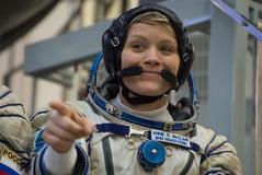 La astronauta Anne McClain, miembro de la Estacin Espacial Internacional.