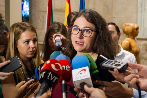 Raquel Romero, consejera de Gobierno de La Rioja.