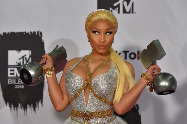 Nicki Minaj en los premios MTV Europe Music Awards