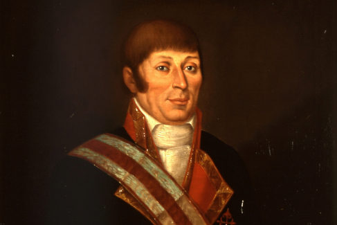Retrato conservado del navegante Francisco Mourelle de la Ra (1750-1820).
