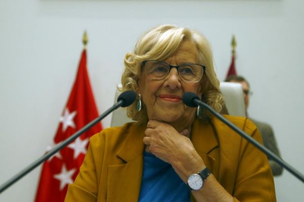 La ex alcaldesa de Madrid, Manuel Carmena, en una foto de archivo.