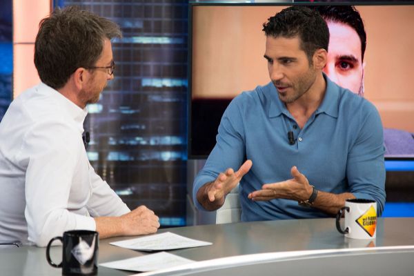 Pablo Motos y Miguel ngel Silvestre en El Hormiguero en Antena 3,...