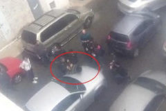 Ana Julia Quezada, en el momento de su detencin cuando transportaba el cadver de Gabriel Cruz en su coche.