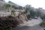 Inundaciones en las calles de Rivas-Vaciamadrid por las tormentas de este domingo.