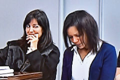 Ana Julia Quezada, ayer en Almera, durante la sptima sesin del juicio.