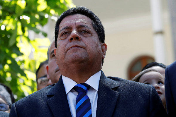 FILE PHOTO - Venezuelan lawmaker Edgar <HIT>Zambrano</HIT> of the...