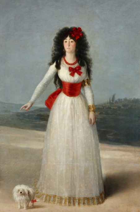 Desde junio, la duquesa de Alba de Tormes a la que Francisco de Goya...