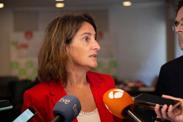 La ministra para la Transicin Ecolgica, Teresa Ribera.