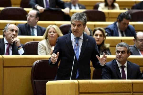 Ignacio Cosid, en un pleno del Senado celebrado el pasado mes de...