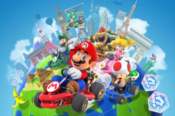 Portada de Mario Kart Tour, el nuevo juego mvil de Nintendo que ha...