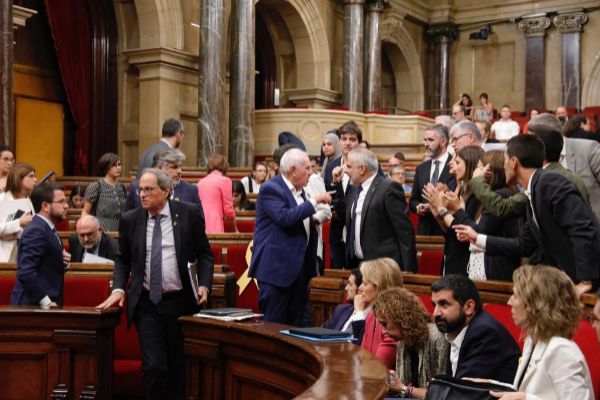 El Parlament de Catalua el pasado jueves.