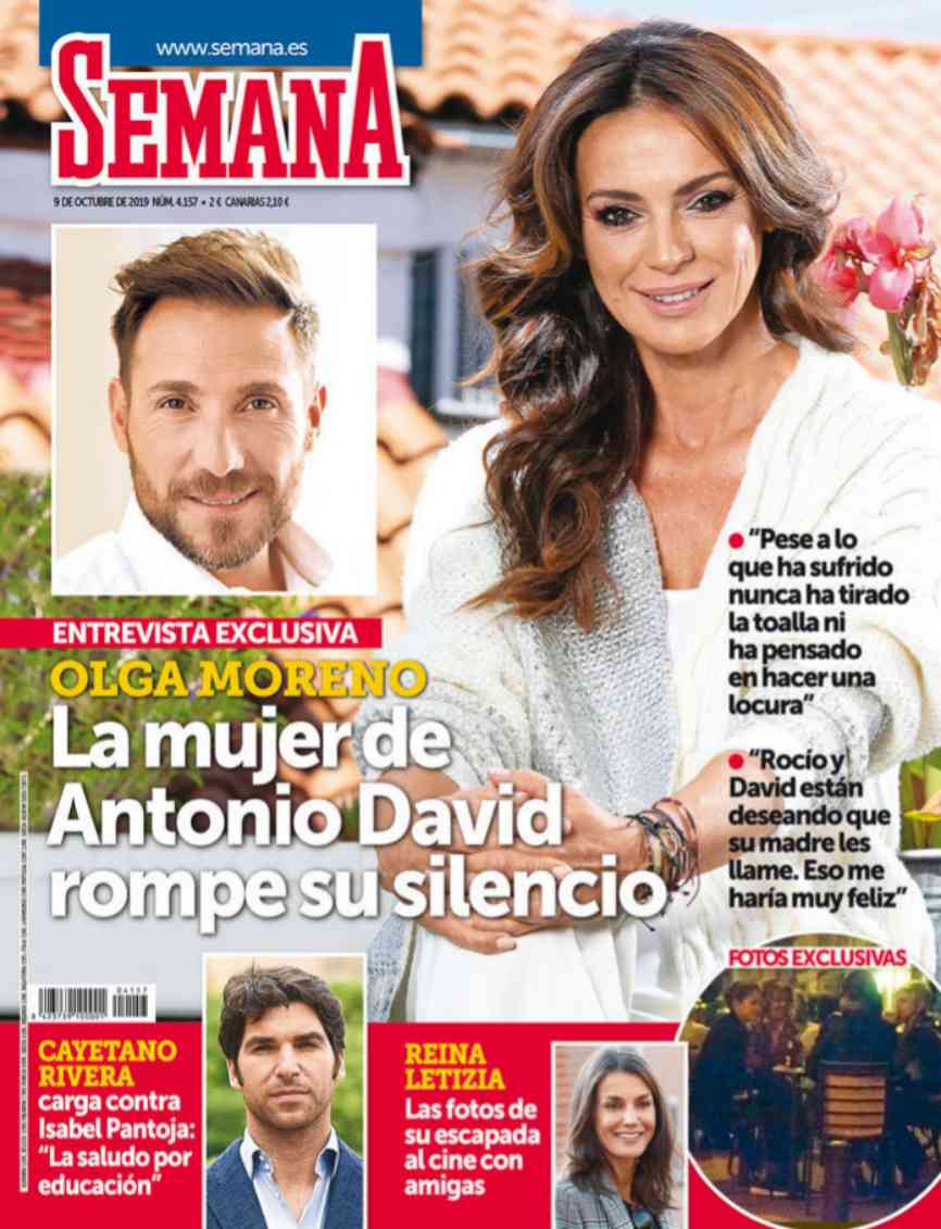 La mujer de Antonio David Flores ha roto su silencio en la revista...