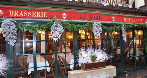 La popular 'brasserie' Le Nord.