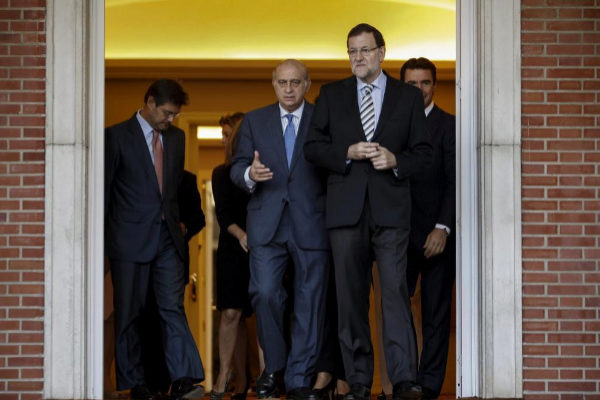 Reunión del Consejo de Ministros en la que se aprobó el decreto-ley, con Mariano Rajoy como presidente del Gobierno.