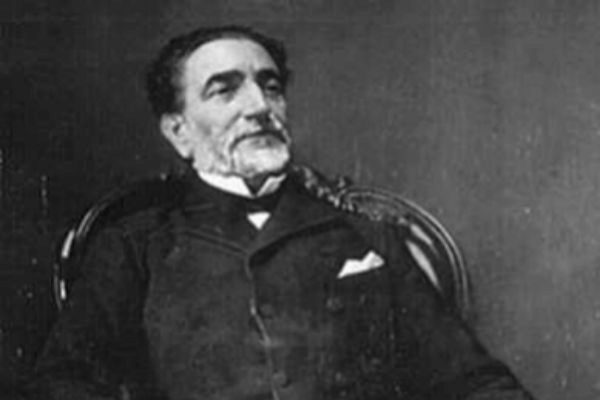 Sagasta, ex presidente del Consejo de Ministros, en una  foto de 1898.