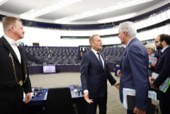 President <HIT>Tusk</HIT> at the European Parliament Outcome of the April European Council (Art. 50) (17/04/19, Strasbourg) From left to right: Mr Donald <HIT>TUSK</HIT>, President of the European Council; Mr Michel BARNIER, Brexit EU Chief Negotiator. Copyright: European Union. FOTO: DARIO PIGNATELLI