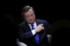 El todava presidente del BCE, Mario Draghi.