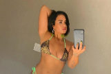 Demi Lovato, en una imagen en bikini compartida por ella misma en Instagram.