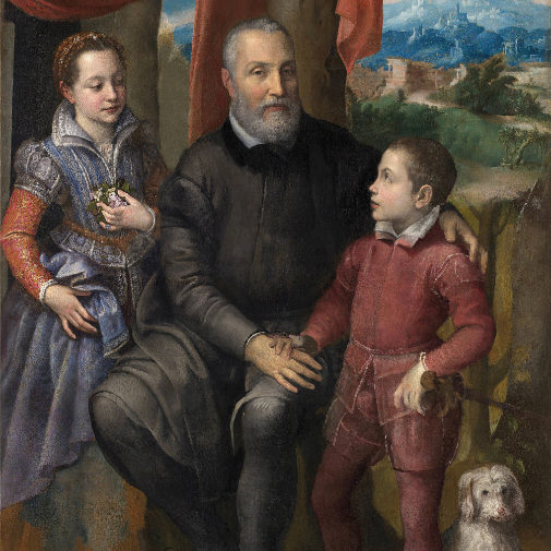 Retrato de familia, de Sofonisba Anguissola.