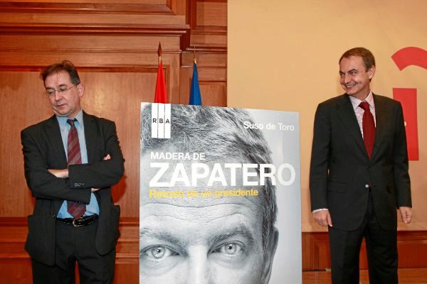 Suso de Toro, en la presentacin de su biografa sobre Zapatero.