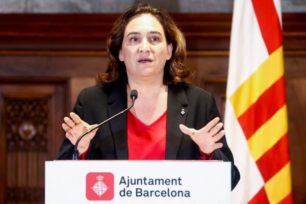 La alcaldesa Barcelona, Ada Colau.