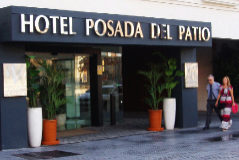 Hotel Posada El Patio, donde se alojaba durante largas temporadas la vctima y donde contact con el cerebro de la banda.