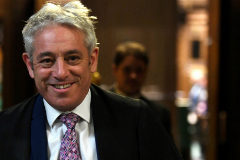 John Bercow se ríe de si mismo diciendo su famosos ¡orden!