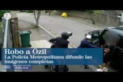 La policía difunde las imágenes completas del intento de robo a Özil